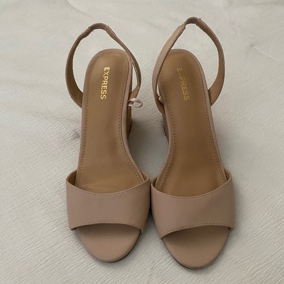 Shoes - Womens Express Wedge Heels heel strap
